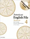 American English File: Level 4: Workbook (+ CD-ROM) - Clive Oxenden, Christina Latham-Koenig, Jane Hudson
