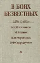 В боях безвестных - А. Н. Плотников, М. В. Ашик, В. П. Черемных, В. Ф. Скородумов