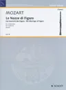 Wolfgang Amadeus Mozart: Le Nozze di Figaro for 2 Clarinets - Wolfgang Amadeus Mozart