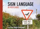 The Daily Telegraph Sign Language Postcard Book: 20 Postcards - Daily Telegraph