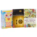 Таро любви. Таро исцеляющего сердца. Таро - просто как 1-2-3 (комплект из 3 книг + колода из 78 карт) - Бриджит Телер, Хайо Банцхаф, Кристин Джетт, Дональд Тайсон