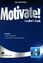 Motivate! Teacher's Book Pack: Level 4 (+ 4 CD) - Fiona Mauchline