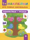 Одинаковые - разные  (+ наклейки) - Н. С. Леонова