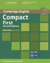 Compact First B2: Teacher's Book - Peter May