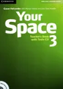 Your Space: Level 3: Teacher's Book with Tests CD (+ CD-ROM) - Garan Holcombe, Martyn Hobbs, Julia Starr Keddle