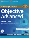 Objective Advanced: Teacher's Book (+ CD-ROM) - Felicity O'Dell, Annie Broadhead