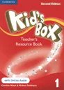 Kid's Box 1: Teacher's Resource Book with Online Audio - Caroline Nixon, Michael Tomlinson