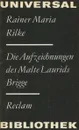 Die Aufzeichnungen des Malte Laurids Brigge - Rainer Maria Rilke