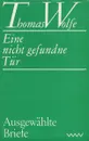 Eine Nicht Gefundne Tur - Thomas Wolfe