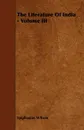 The Literature of India - Volume III - Epiphanius Wilson