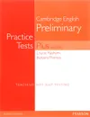 Cambridge English Preliminary: Practice Tests Plus with Key - Louise Hashemi, Barbara Thomas