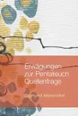 Erwagungen zur Pentateuch Quellenfrage - Sigmund Mowinckel