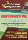 Литература. 5-9 классы. Рабочие программы. К учебникам Р. Н. Бунеева, Е. В. Бунеевой - Л. Р. Ефремова