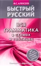 Быстрый русский. Вся грамматика в схемах и таблицах - Ф. С. Алексеев