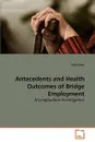 Antecedents and Health Outcomes of Bridge Employment - Yujie Zhan