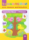 Одинаковые - разные  (+ наклейки) - Н. С. Леонова
