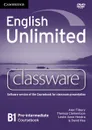 English Unlimited Pre-intermediate Classware DVD-ROM - Alex Tilbury, Theresa Clementson