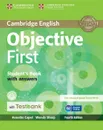 Objective First Student's Book with Answers with CD-ROM with Testbank - Annette Capel, Wendy Sharp