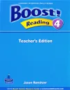 Boost! Level 4: Reading Teacher's Edition - Jason Renshaw