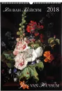 Календарь 2018 (на спирали). Ян Ван Хейсум / Yan van Huysum - 