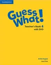 Guess What! 4 Teacher's Book with DVD Video - Lucy Frino