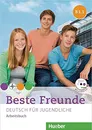 Beste Freunde: B1: Paket Arbeitsbuch B1/1 und B1/2 mit Audio CD - Georgiakaki Manuela, Anja Schumann, Christiane Seuthe