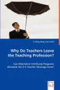Why Do Teachers Leave the Teaching Profession? - Li-Ching Hung