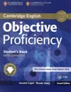 Objective Proficiency. Student's Book with Answers with Downloadable Software - Annete Capel, Wendy Sharp