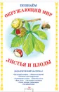 Познаем окружающий мир. Листья и плоды. Дидактический материал - Васильева И.