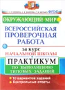 Окружающий мир. Практикум. Всероссийская проверочная работа за курс начальной школы - Е. В. Волкова, А. В. Данилова, Г. И. Цитович