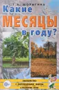 Какие месяцы в году? - Т. А. Шорыгина