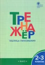 Тренажер Таблица умножения. 2-3 класс - О. И. Дмитриева