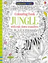 Colouring Book Jungle with Rub Down Transfers - Sam Smith
