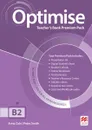 Optimise B2: Teacher’s Book: Premium Pack - Anna Cole, Peter Smith