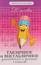 Табличное и внетабличное умножение и деление. 1-4 классы - Г. Н. Сычева