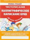 Чистописание. Каллиграфическое написание букв. Пропись-тренажер - В. Ивлева