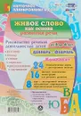 Живое слово как основа развития речи дошкольника. Руководство речевой деятельностью. Для детей от 3 до 4 лет. Декабрь-февраль (набор из 48 карточек) - И. С. Батова