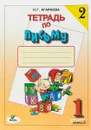 Тетрадь по письму №2. 1 класс. Комплект из 4 рабочих тетрадей к Букварю В.В. Репкина - Н. Г. Агаркова