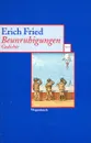 Beunruhigungen - Erich Fried