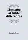 Elements of finite differences - J. Burn