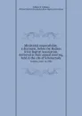 Ministerial responsibility: : A discourse, before the Hudson River Baptist Association, delivered at their annual meeting, held in the city of Schenectady. Tuesday, June 16, 1835. - W.R. Williams