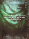 Encyclopedie, Ou Dictionnaire Raisonne Des Sciences, Des Arts Et Des Metier. Tome 1 - J.Le Rond d' Alembert, M.P. d' Argenson
