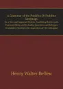 A Grammar of the Pukkhto Or Pukshto Language. On a New and Improved System, Combining Brevity with Practical Utility, and Including Exercises and Dialogues intended to Facilitate the Acquisition of the Colloquial - Henry Walter Bellew