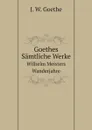Goethes Samtliche Werke. Wilhelm Meisters Wanderjahre - И. В. Гёте