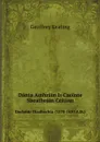 Danta Amhrain Is Caointe Sheathruin Ceitinn. Dochtuir Diadhachta (1570-1650 A.D.) - Geoffrey Keating