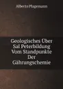 Geologisches Uber Sal Peterbildung Vom Standpunkte Der Gahrungschemie - Alberto Plagemann