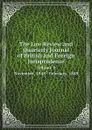 The Law Review and Quarterly Journal of British and Foreign Jurisprudence. Volume 9. November, 1848 - February, 1849 - V. & R. Stevens