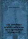 Die Probleme und Grundlehren der allgemeinen Metaphysik - Gustav Hartenstein