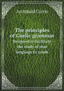 The principles of Gaelic grammar. Designed to facilitate the study of that language to youth - Archibald Currie