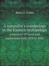 A naturalist's wanderings in the Eastern Archipelago. a narrative of travel and exploration from 1878 to 1883 - Henry O. Forbes